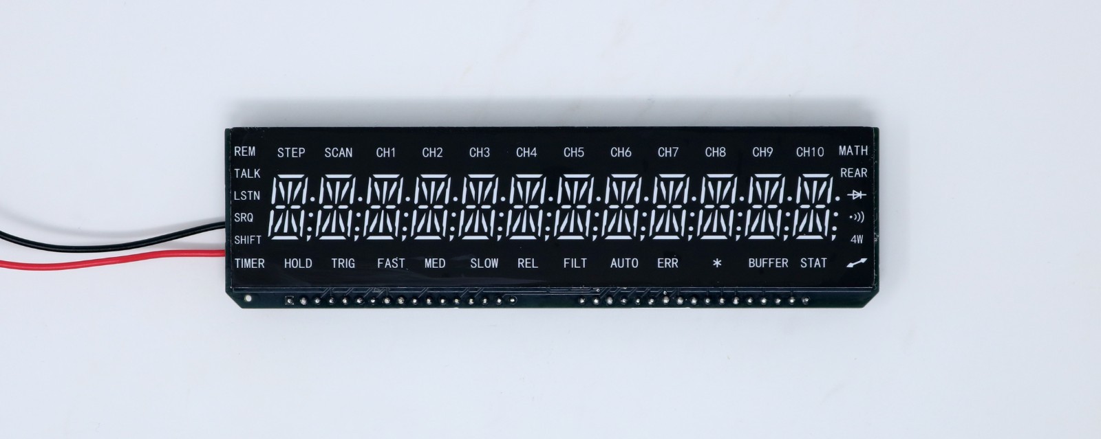 VFD to LED Display Replacement SERVICE – Keithley 2000/2015/2010 – LED Upgrade