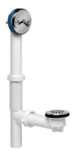 Oatey P9226 Bath Waste Kit PVC Plastic Trip-Lever Chrome Finish