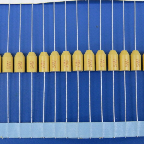 VISHAY 173D475X9035W Qty of 100 per Lot CAP TANT 4.7UF 10% 35V