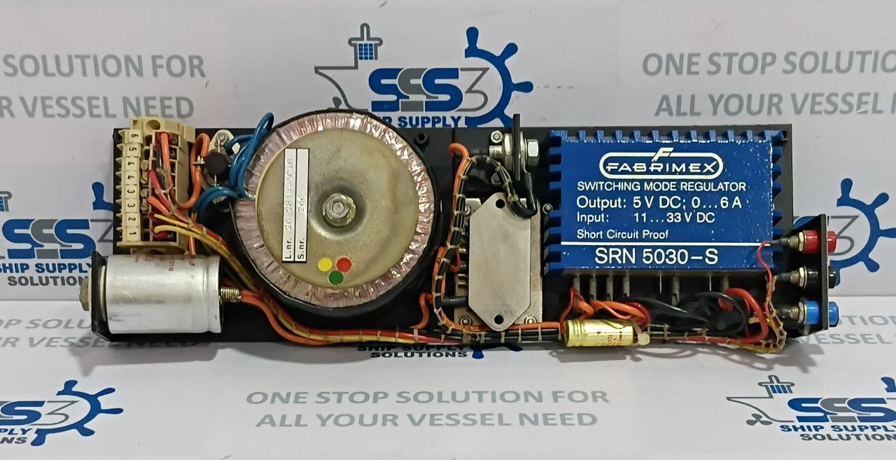 Fabrimex SRN 5030-S Switching Mode Regulator With PCB Board 20 2814 501B