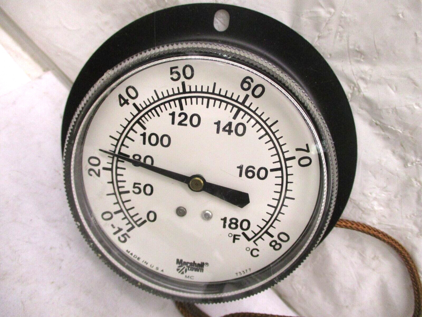 Marshall Town Temperature Gauge 0°-180°F/-15°-80°C A7237WVS