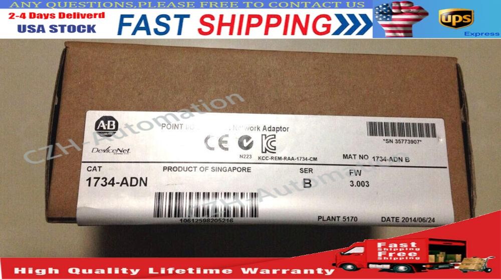 1PC NEW Allen-Bradley 1734-ADN POINT I/O DeviceNet Network Adaptor