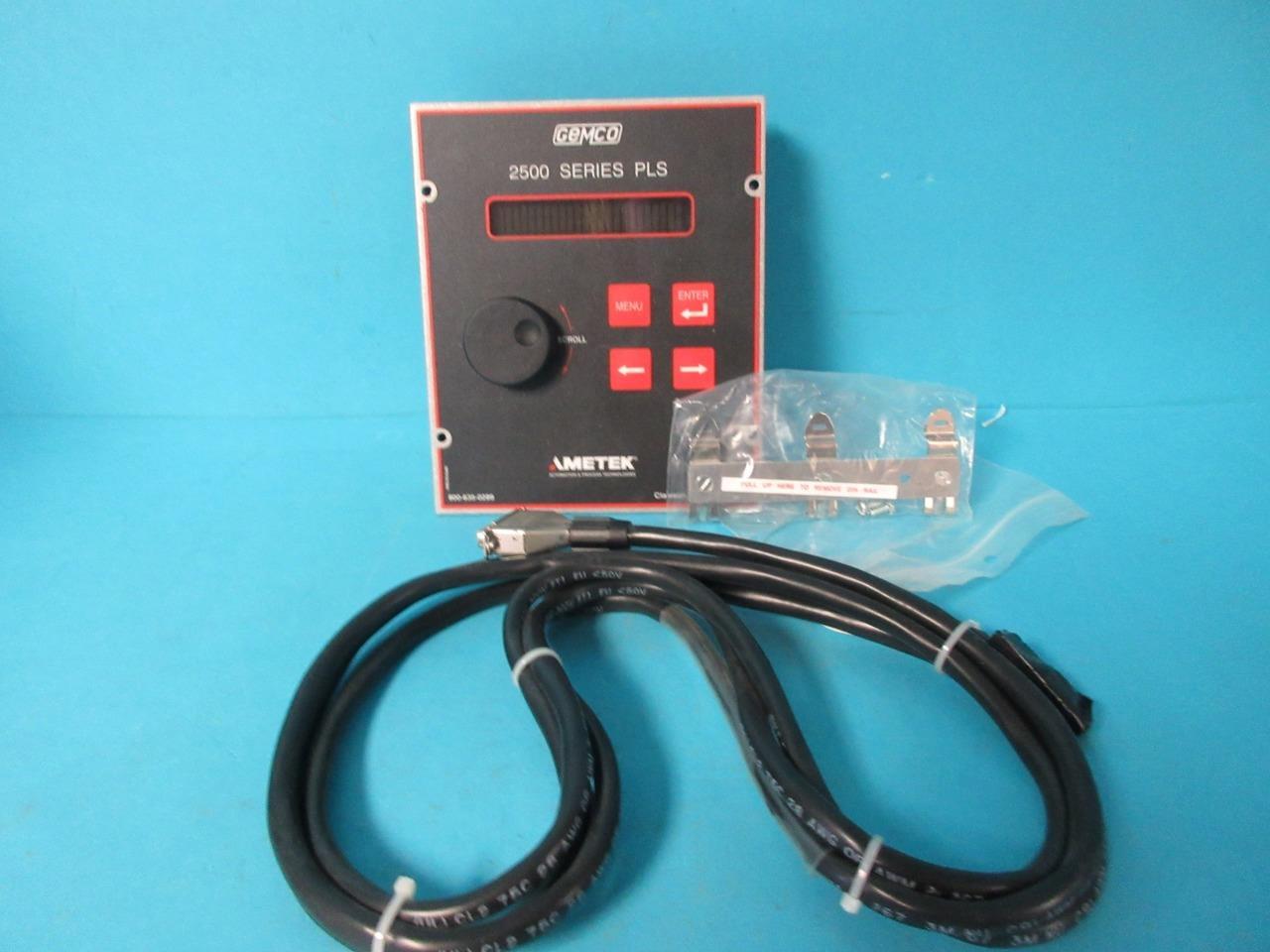 NEW AMETEK GEMCO 2500RX 2500 SERIES PLS REMOTE INTERFACE WITH CORD REPLACEMENT