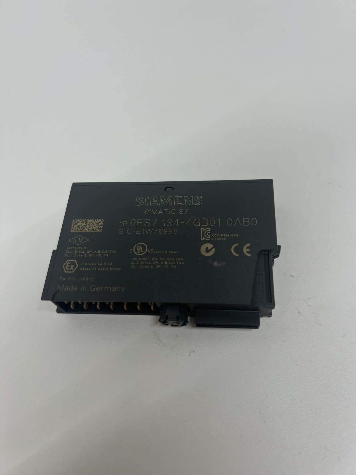 Siemens 6ES7134-4GB01-0AB0 6ES7 134-4GB01-0AB0 Analog Input Module
