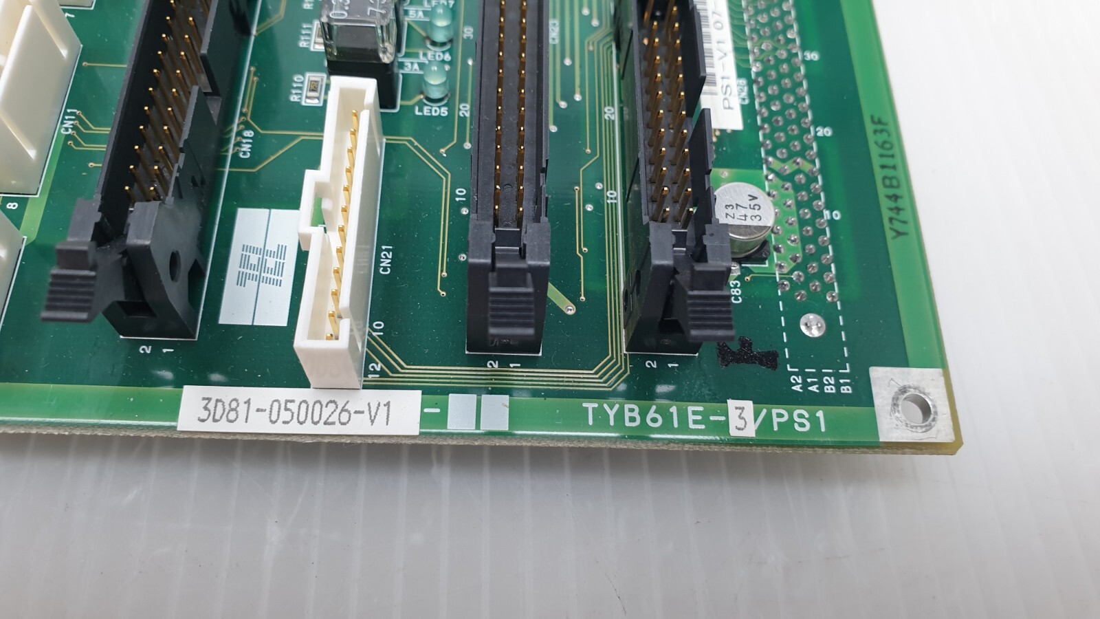 TEL Tokyo Electron 3D81-050026-V1 / TYB61E-3/PS1