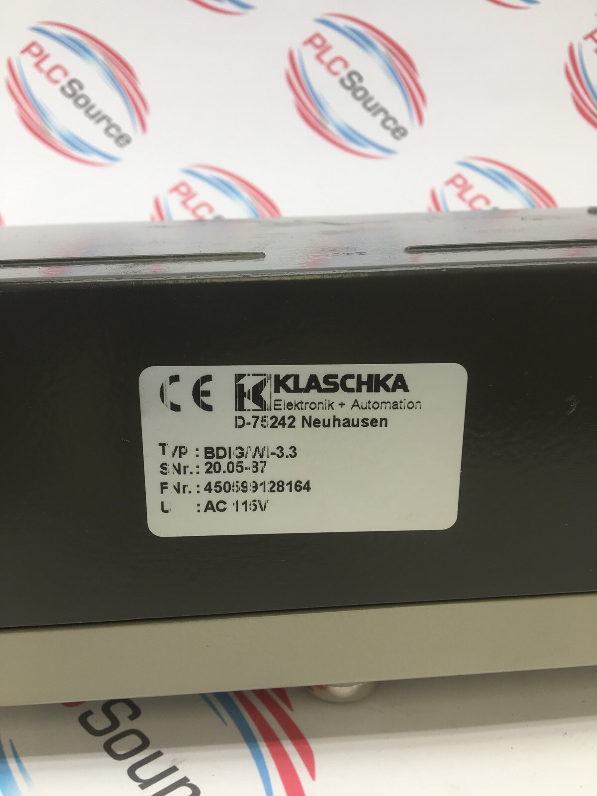 KLASCHKA BDIG DOUBLE SHEET METAL THICKNESS MONITOR BDIG WI-3.3