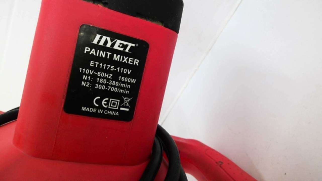 Hyet ET1175-110V Paint Mixer 110V 60HZ