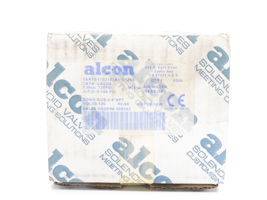 ALCON 17E31Z1A1-2H29A 120V 0-150PSI 3/4″ NSMP