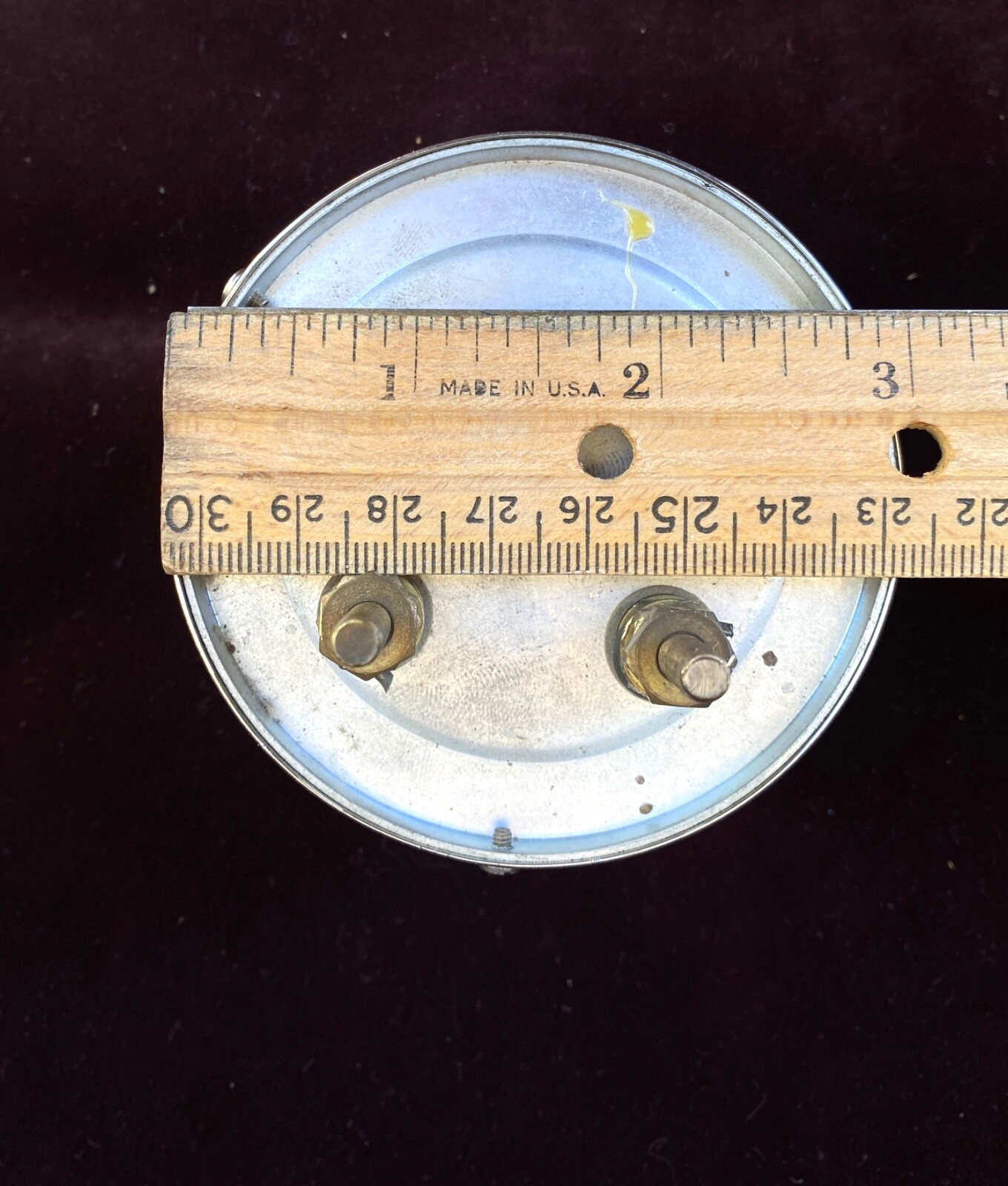 THERMO ELEC. MFG Co. 70-2000 Fahrenheit Centigrade Temperature Gauge Untested