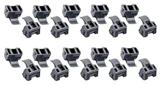 Pro Pack of 20Pcs, Compact Blumotion 86D Angle Restriction Clip, Nylon