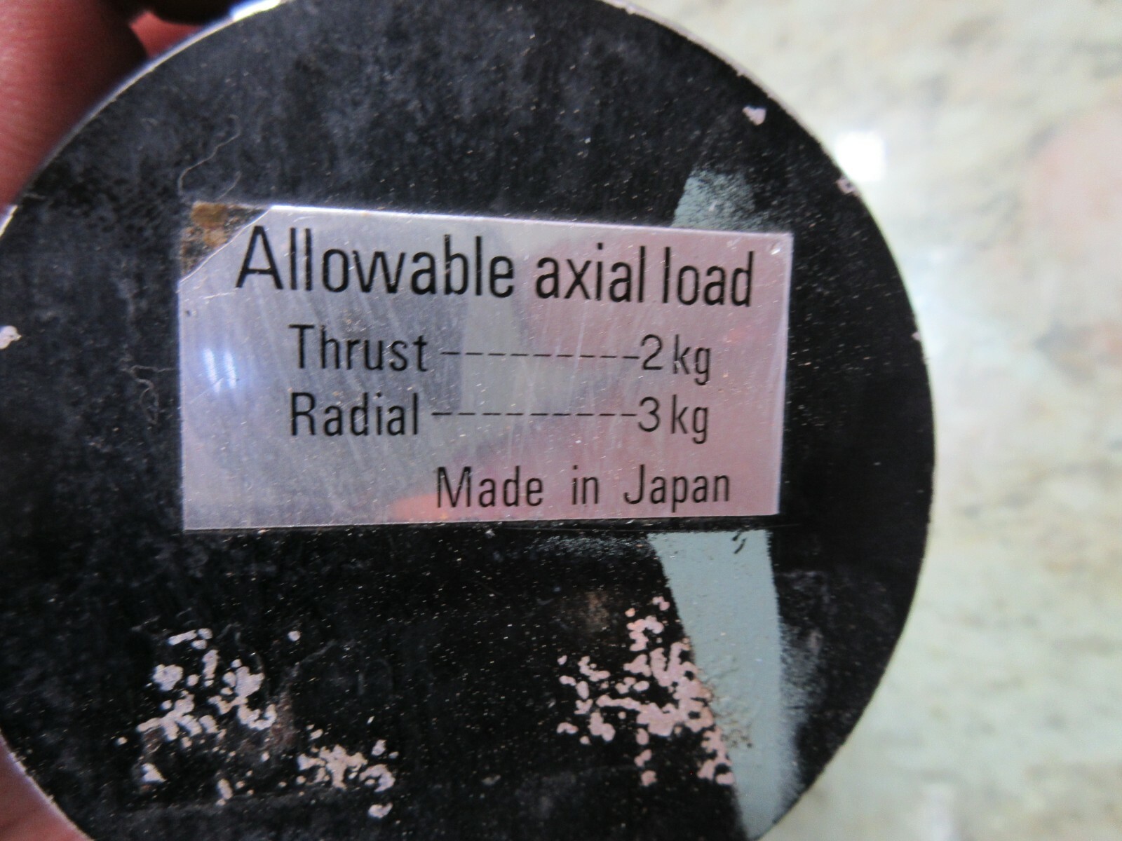 HITACHI SEIKI HC400-40 KURODA SPINDLE ENCODER 2KG THRUST 3KG RADIAL