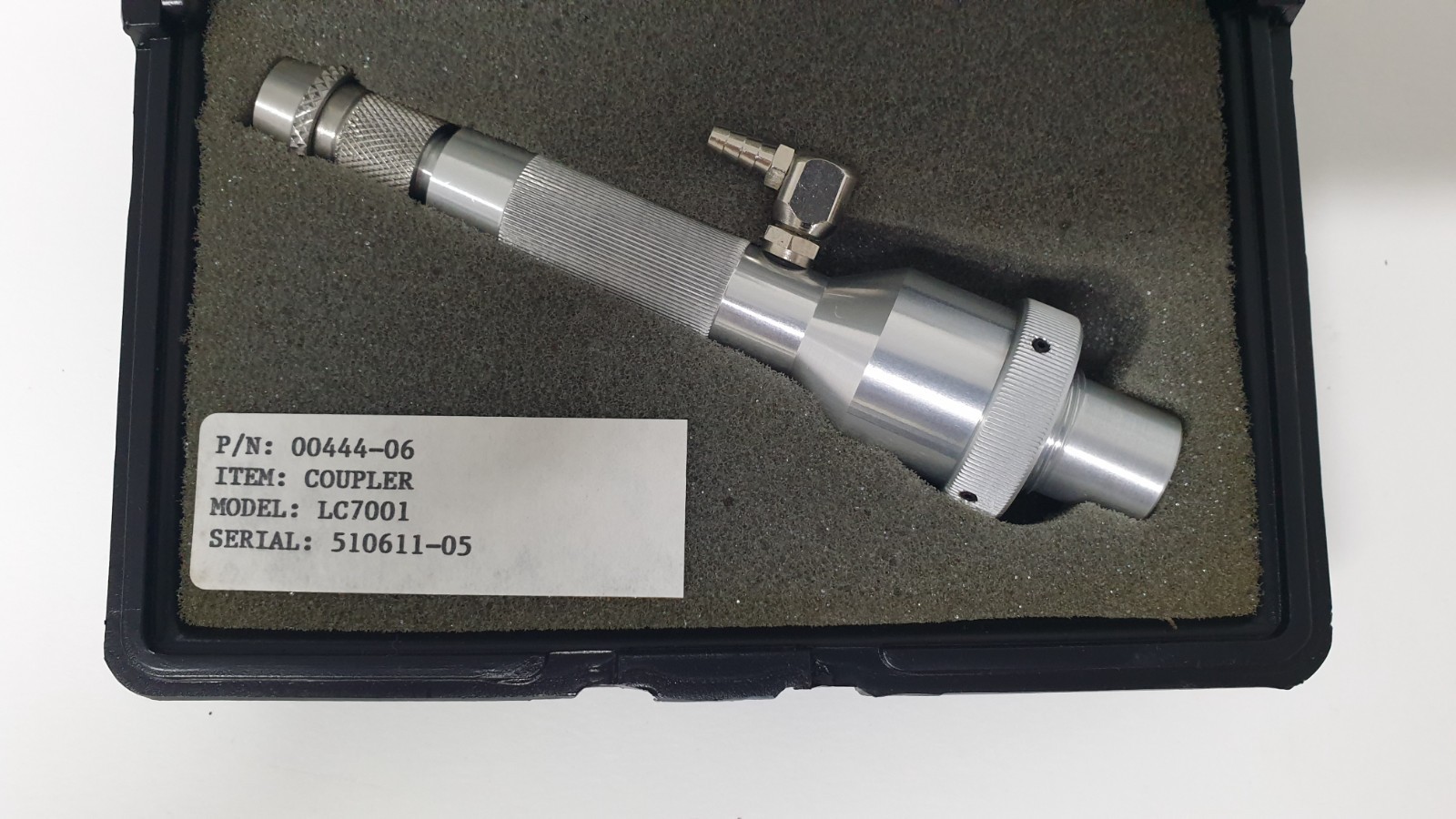 Lumenis / Sharplan Coupler LC7001 – P/N 00444-06 – NEW (Old Stock)