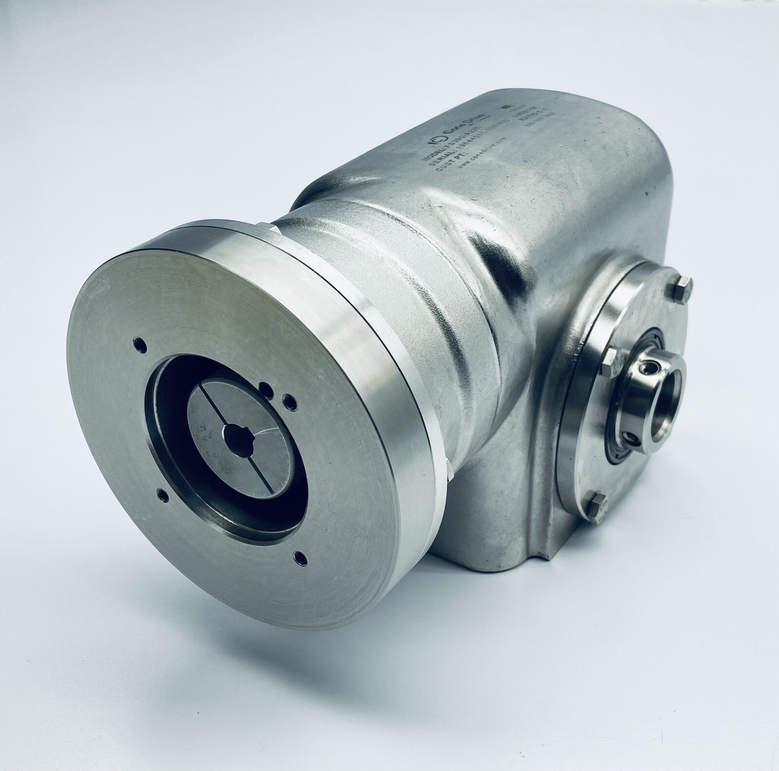 CONE DRIVE FS390-A225 STAINLESS STEEL RIGHT ANGLE GEARBOX RATIO 5:1