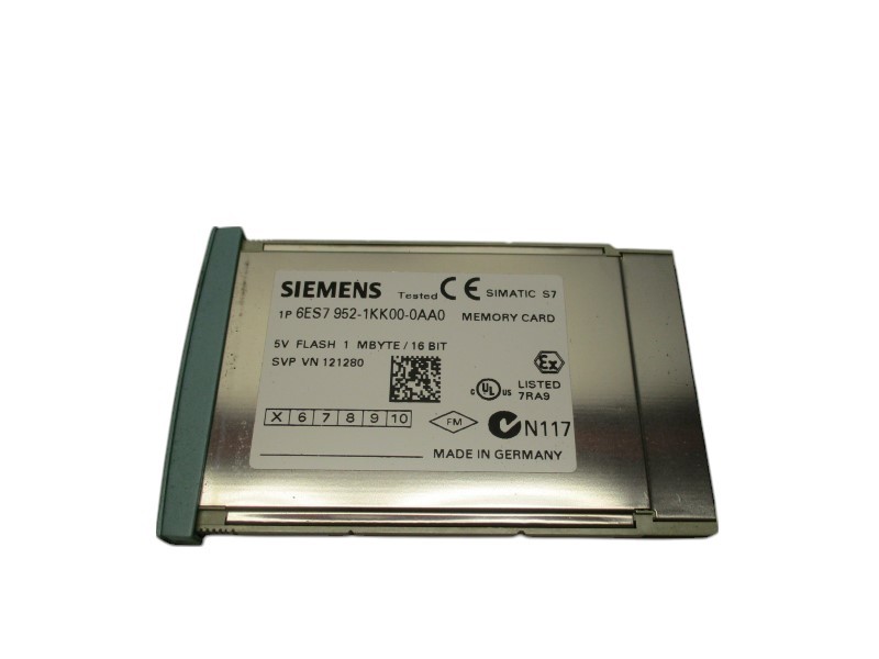 SIEMENS SIMATIC S7 6ES7952-1KK00-0AA0 MEMORY CARD 1MB UNMP