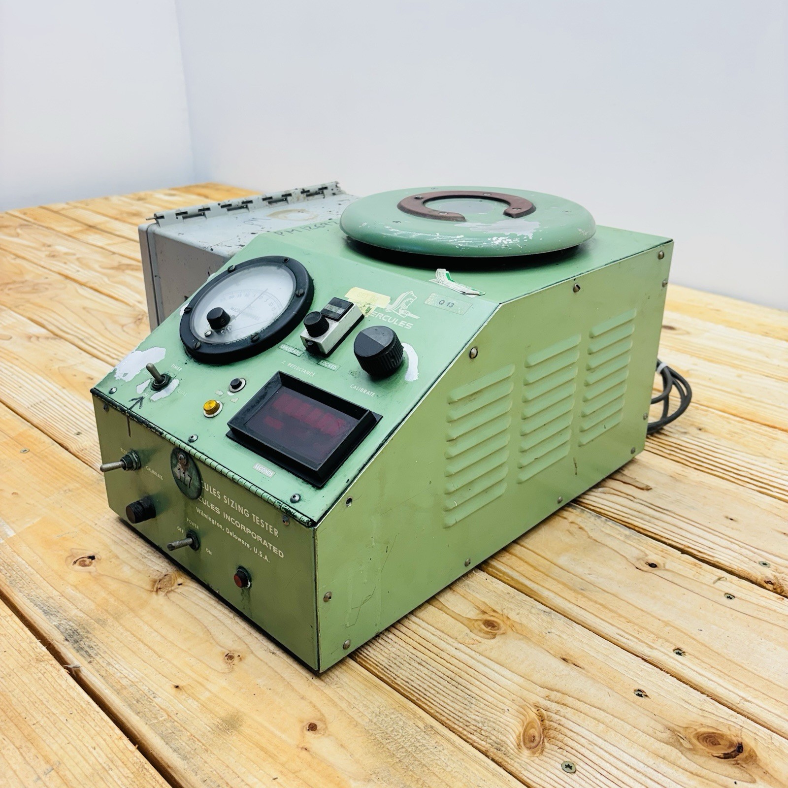 Hercules Model KA Sizing Tester 117V AC 60 Cycle Lab Instrument