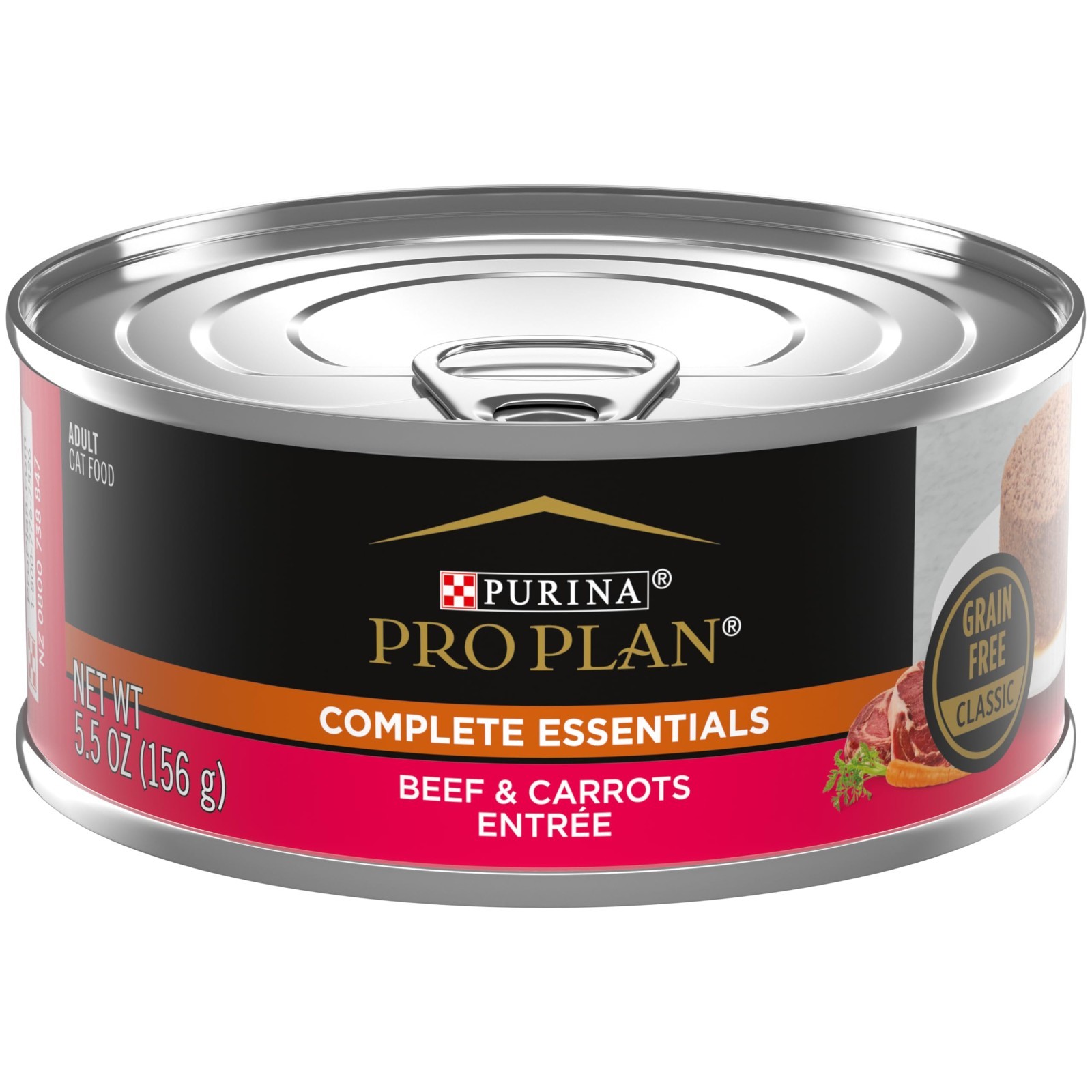 Purina Pro Plan Grain Free Wet Cat Food Pate, COMPLETE ESSENTIALS, (24) 5.5 oz