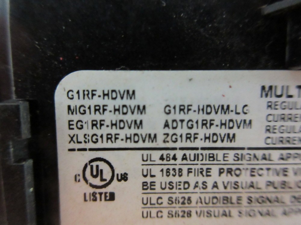 ADT – Tyco ADTG1RF-HDVM Fire Alarm Control ADTG1RFHDVM