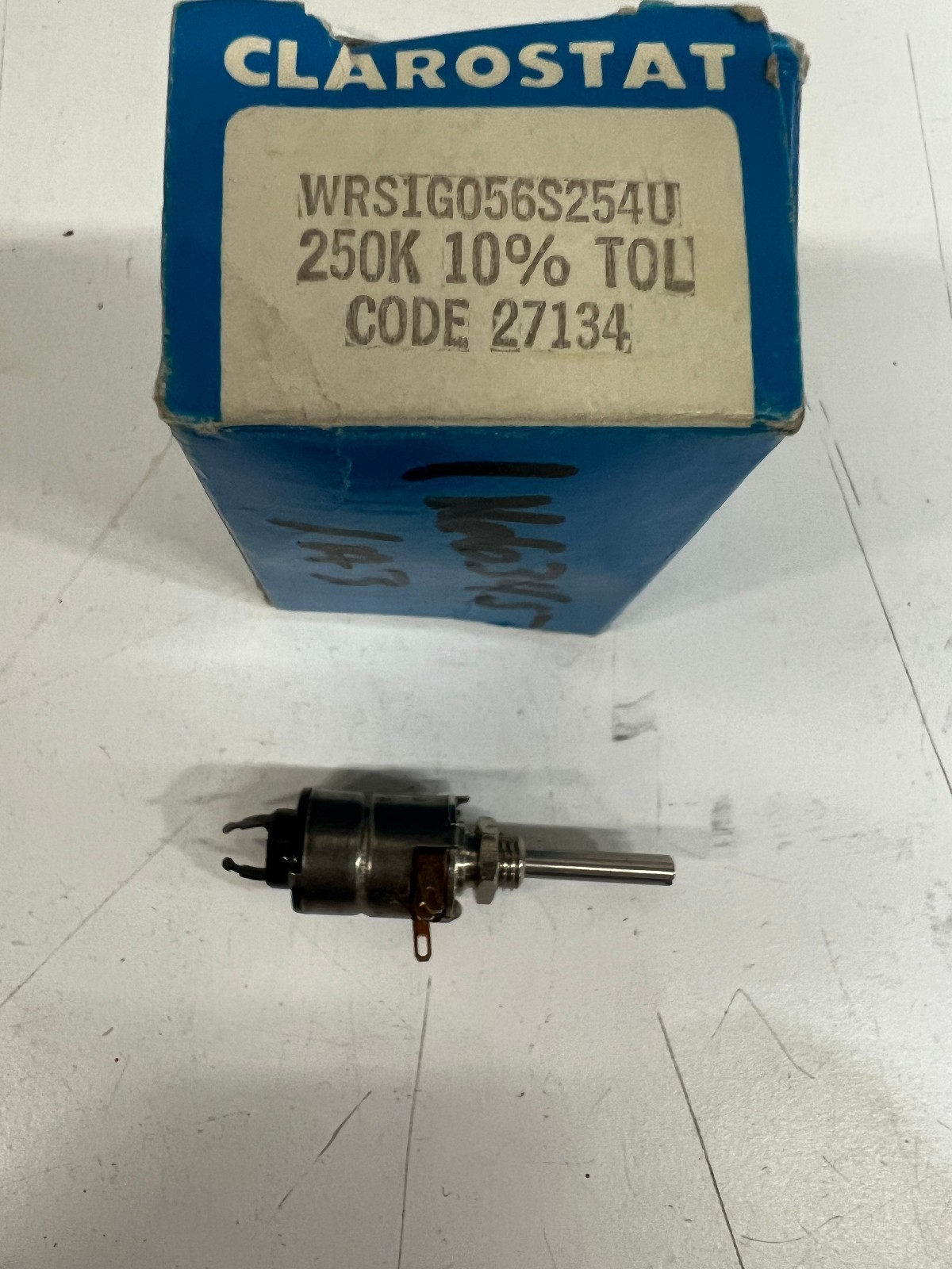Clarostat WRS1G056S254U Potentiometer DWRS1G056S254U / 250K 10% TOL
