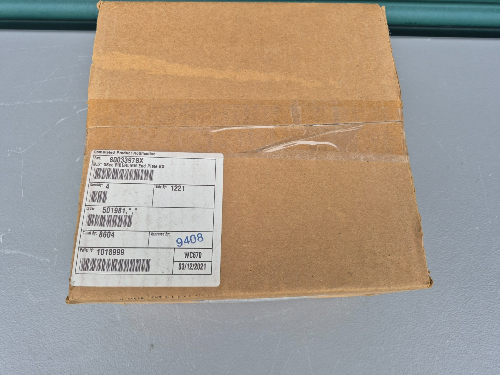 PLP 80033967X Armadillo Drillable End Plate Kit 3-Section for 9.5″ Coyote Splice