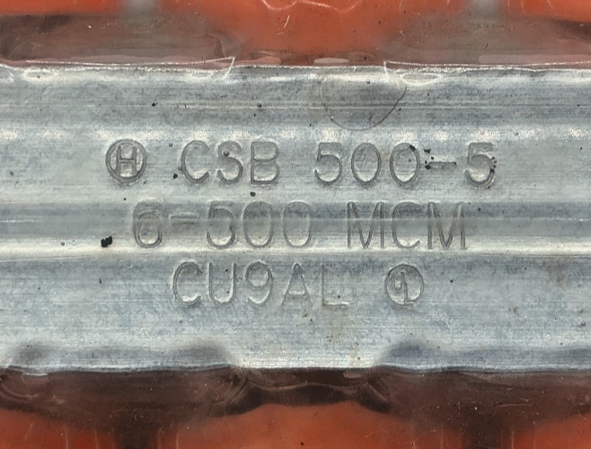 New CSB-500-5 Multi-Port Connector 2-Way 500-4 5-OUT 6-500 MCM CSB500-5 – No Box