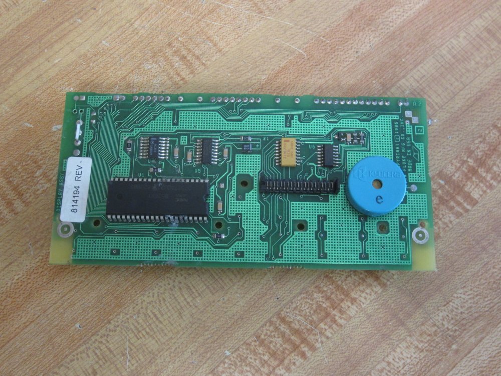 Fluke 45-3002 Circuit Board W/Display 814194