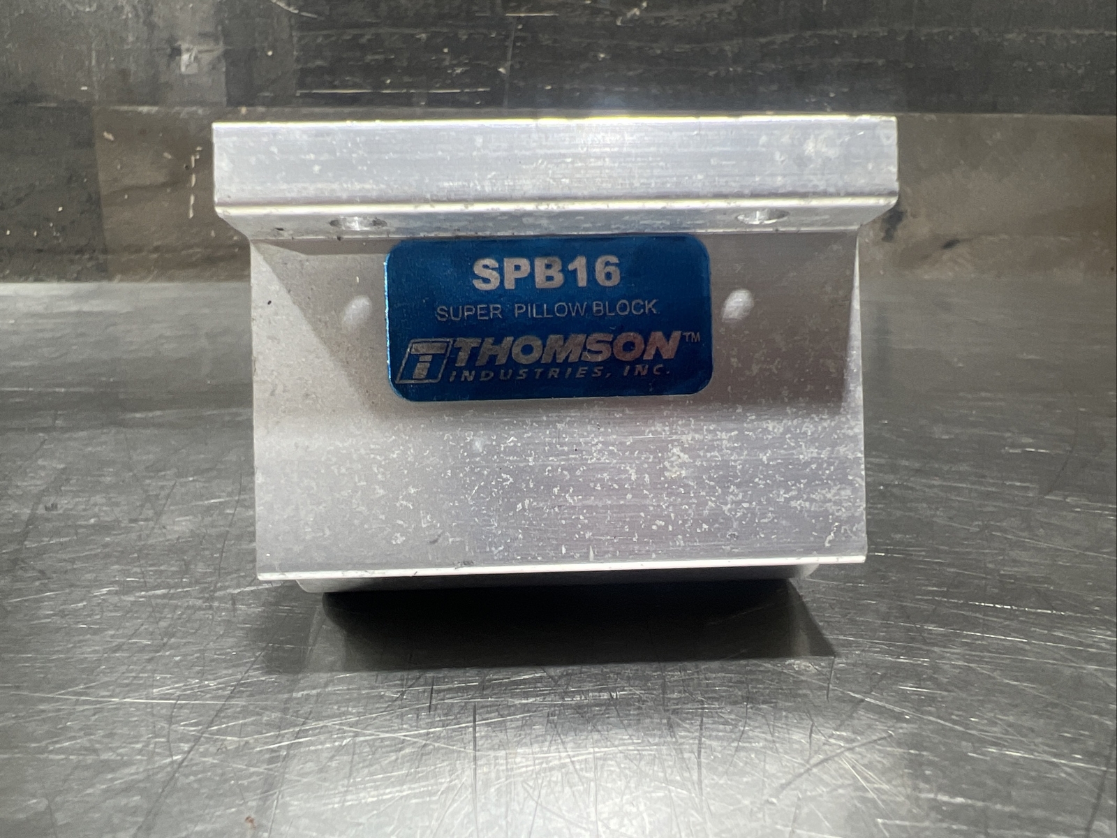 Thompson Super Ball Bushing Linear Bearing Pillow Block SPB16 – Nos Surplus