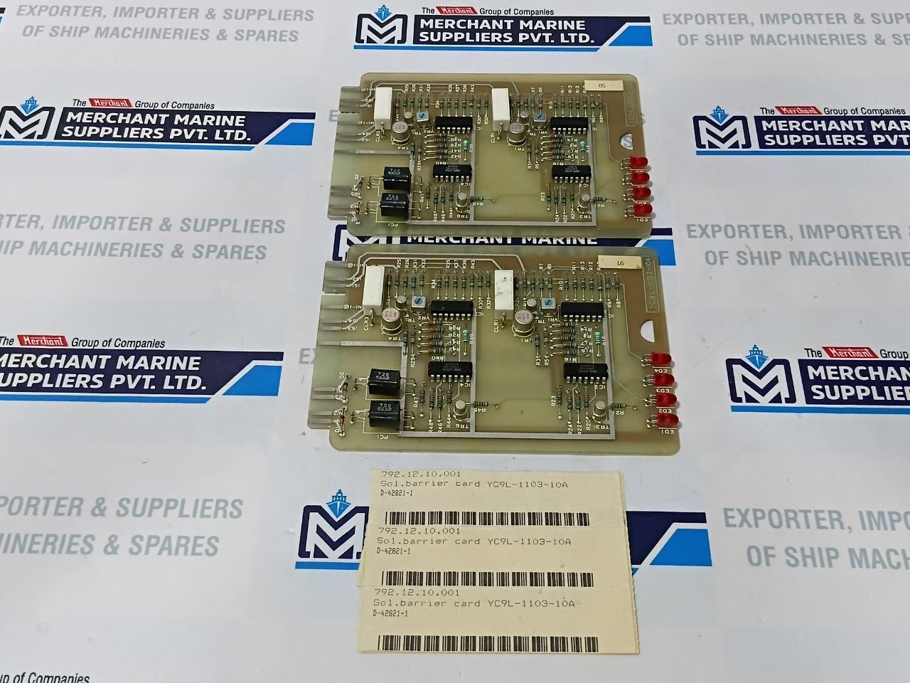 Yuken YC9L-1103-10A Sol Barrier PCB Card D-42821-1