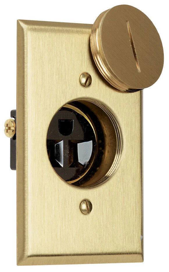 Pass & Seymour 15A 125V Tamper Resistant Straight Blade Receptacle