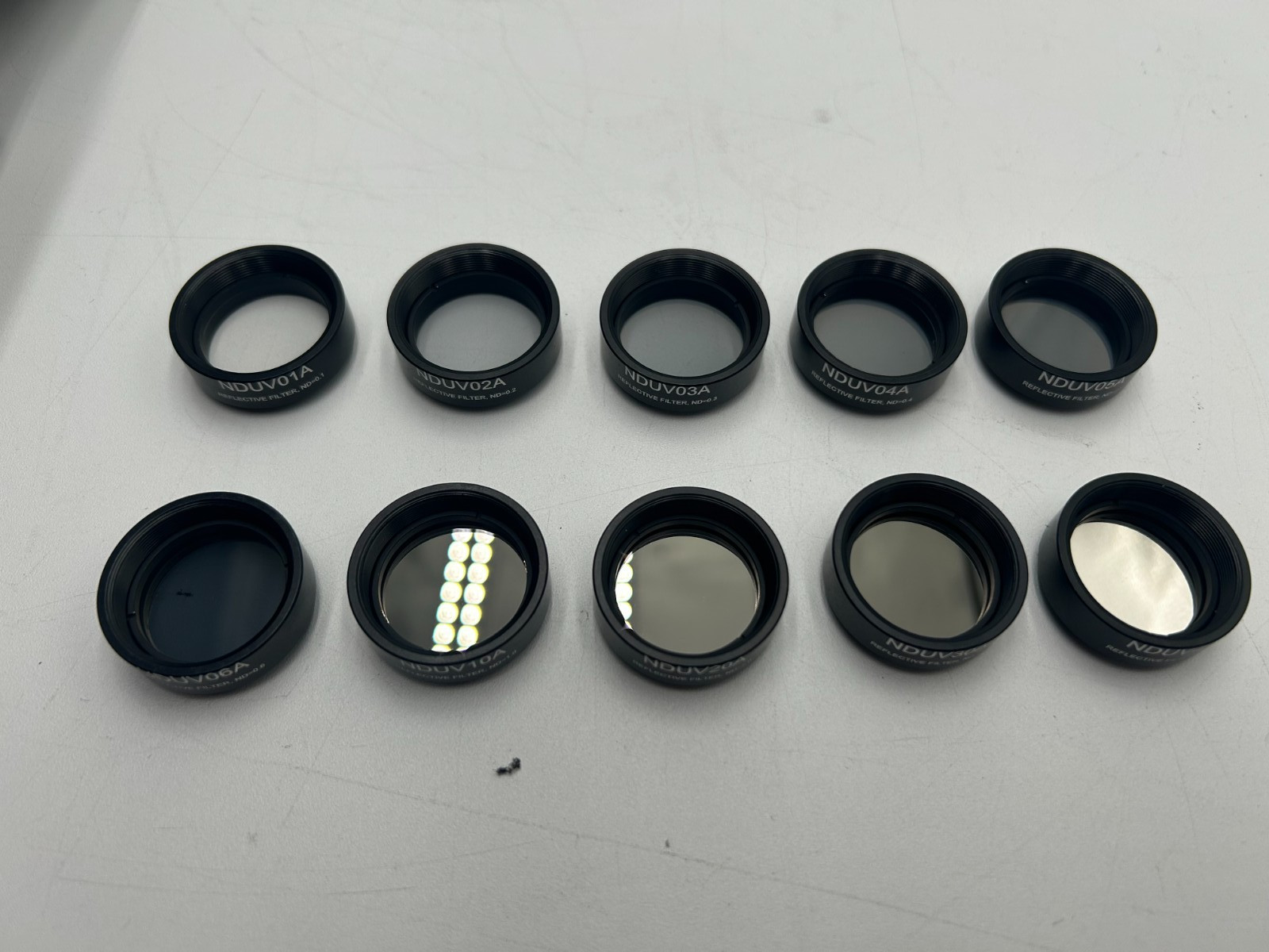 THORLABS Box of 10 UV Reflective Filters, SM1 Mounted – US PURCHASE ONLY