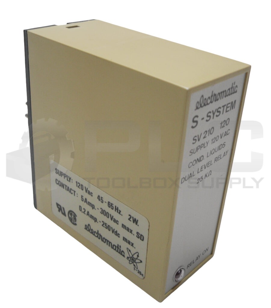 NEW ELECTROMATIC S-SYSTEM SV 210 120, 45-65HZ, 2W, 5A