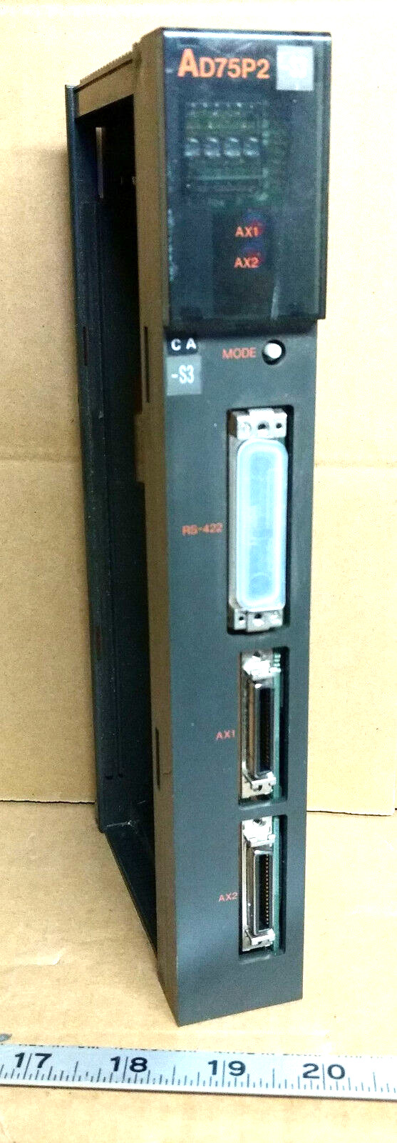 1 USED MITSUBISHI AD75P2-S3 MELSEC PROGRAMMABLE CONTROLLER ***MAKE OFFER***