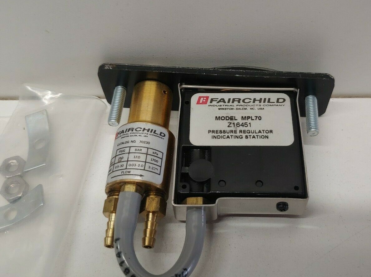 NEW OLD STOCK! FAIRCHILD 0-100% PRESSURE REGULATOR INDICATING STATION MPL70