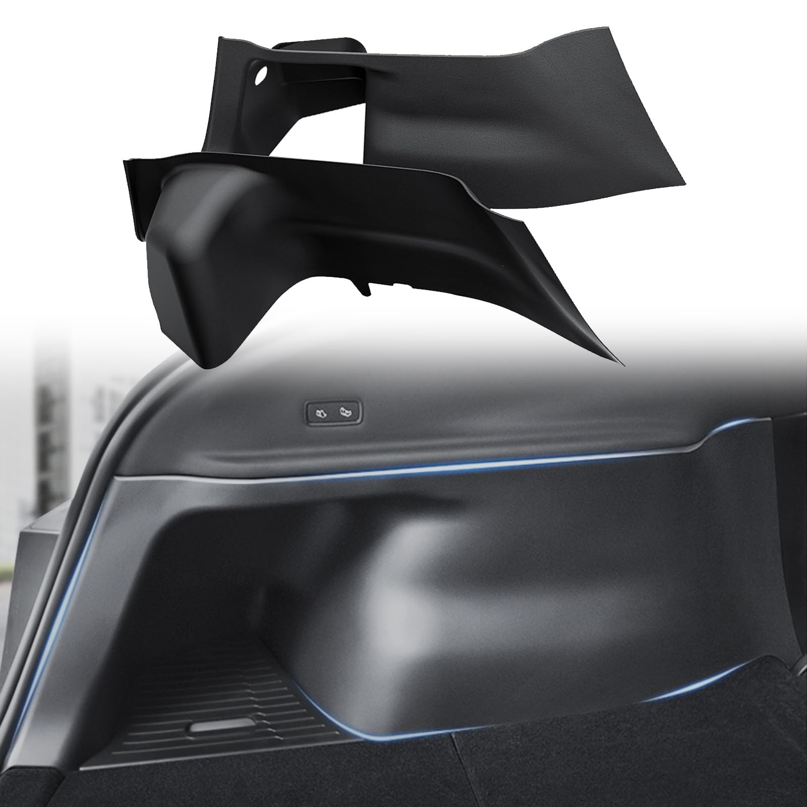 Trunk Side Protector for Tesla Model Y Juniper 2025 Left & Right TPE Rear Tru…