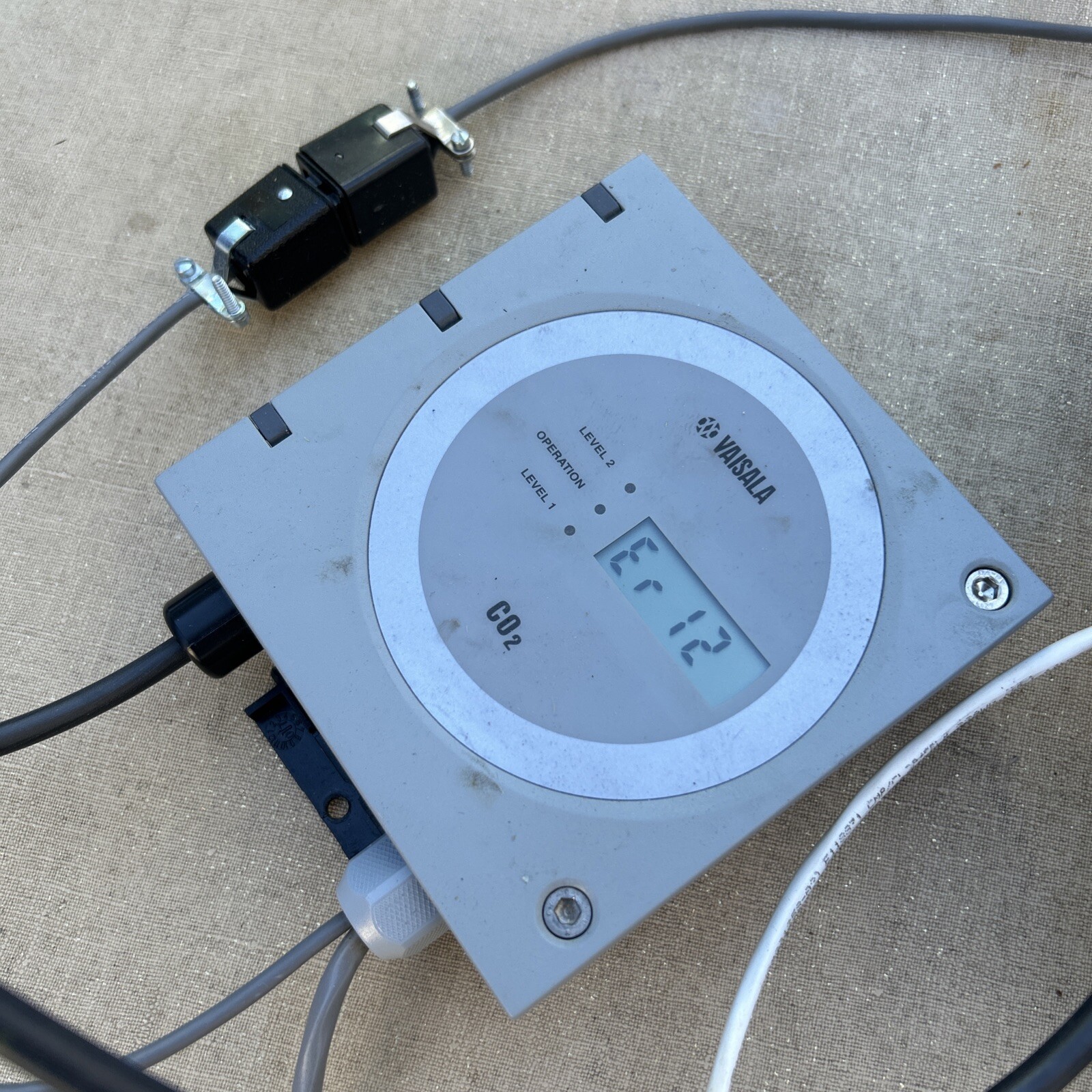 Two Vaisala Carbon Dioxide Transmitter – GMT221 w/ Amega External Power Supply