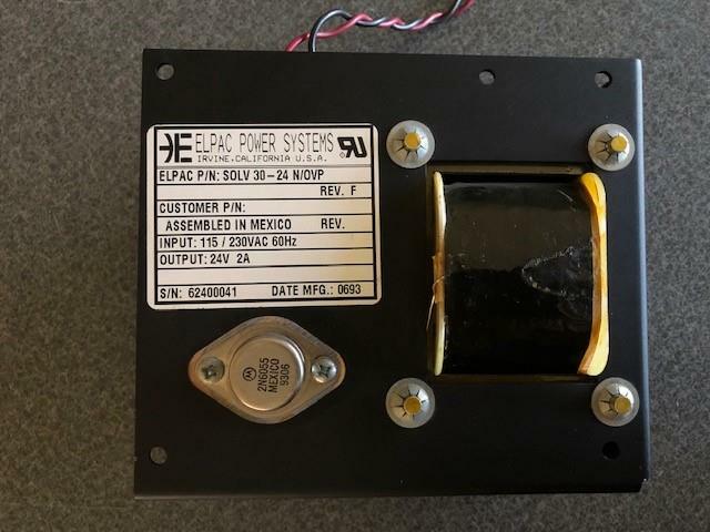 ELPAC Power Systems SOLV 30-24 N/OVP Power Supply