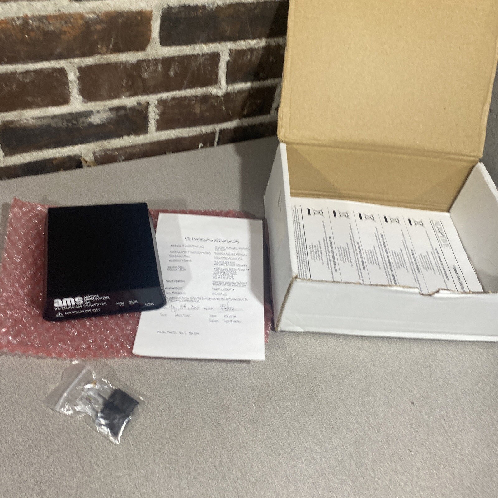 NEW IN BOX ADAPTIVE MICRO SYSTEMS RS-232/RS-485 CONVERTER 10881111