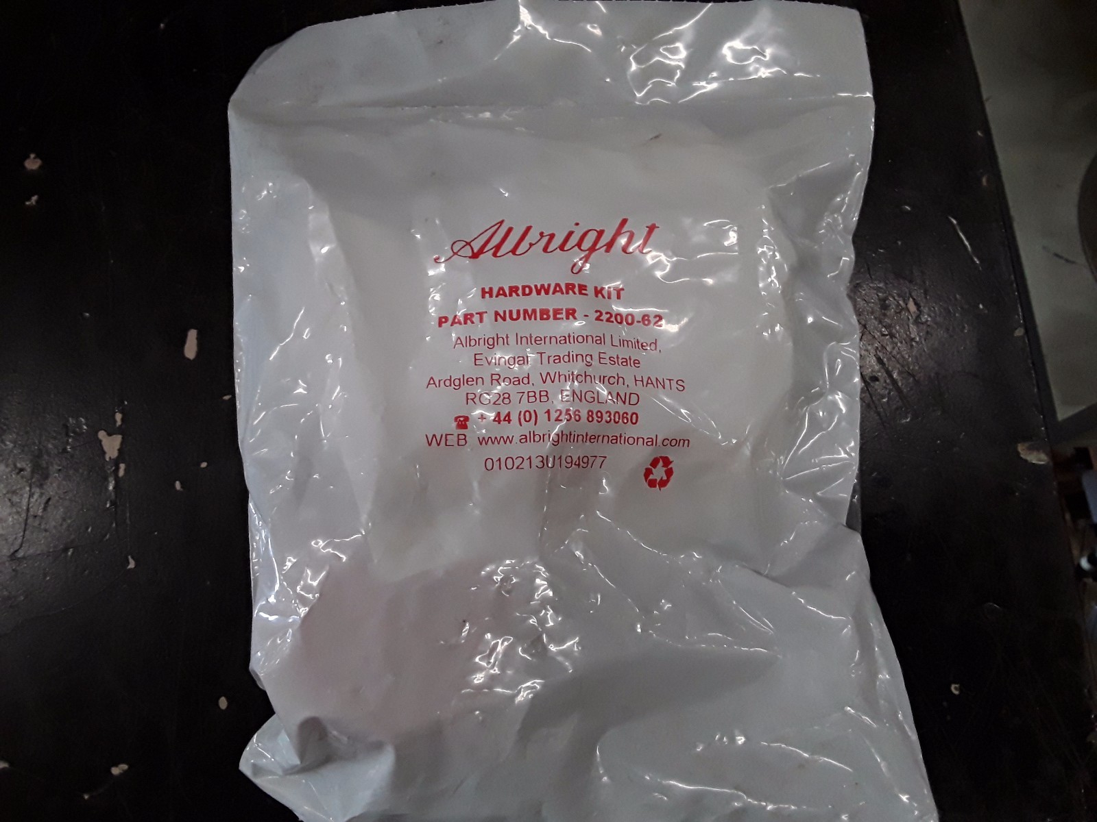Albright Link and Hardware Kit 2200-62