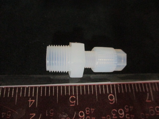 ENTEGRIS-FLUOROWARE C4-6GN-1 FITTING, MALE CONNECTOR C4-6GN-1 GALTEK