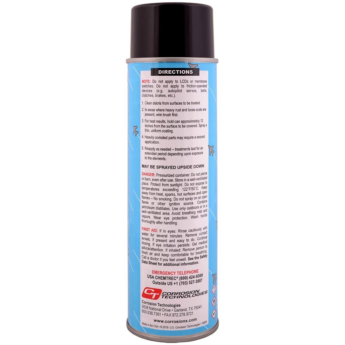 Self-Curing Fluid Coating – Aviation 16 oz Aerosol for Lasting Rust Protection