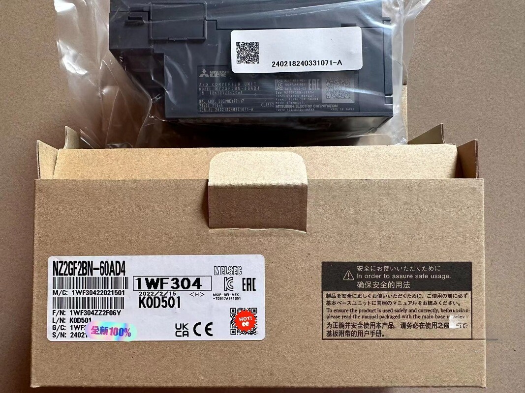 1pcs Mitsubishil NZ2GF2BN-60AD4 Module New