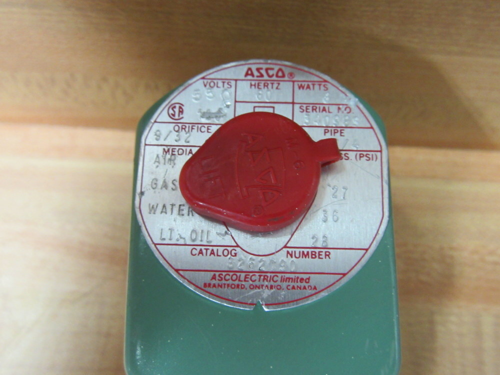 Asco 8262C90 Solenoid Valve
