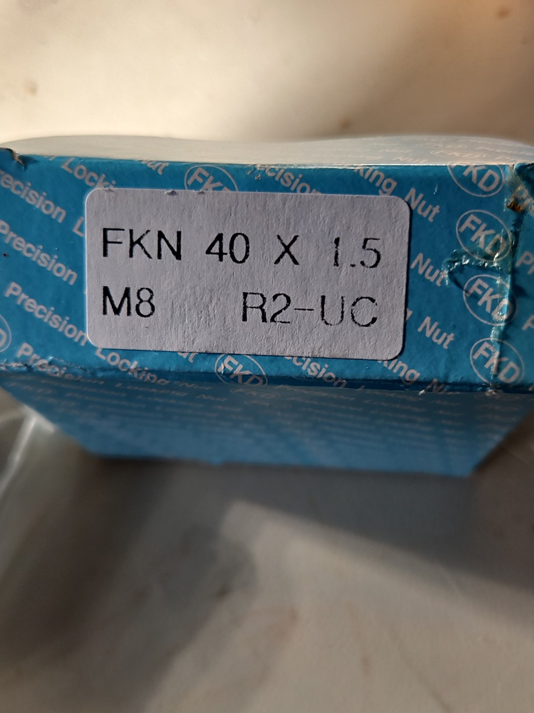 FKD Precision Ball Screw Lock Nut FKN 40 x 1.5 M8 R2-UC