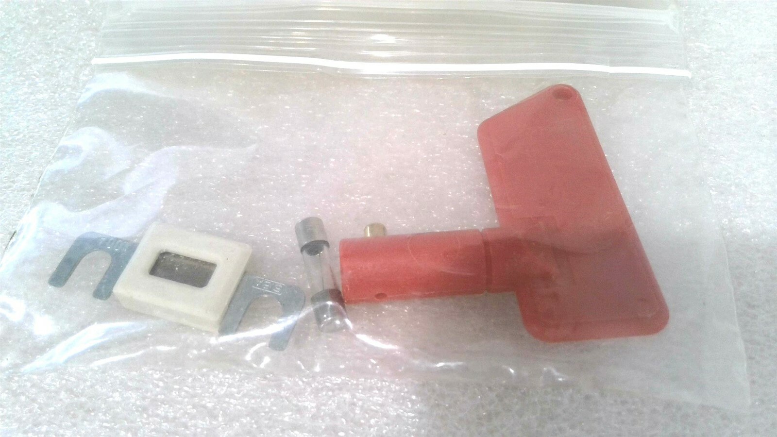 510010800 KEY-SWITCH CONTROL KIT, FUSE, TERMINAL, BATTERY DISCONNECT (LOT OF 7)