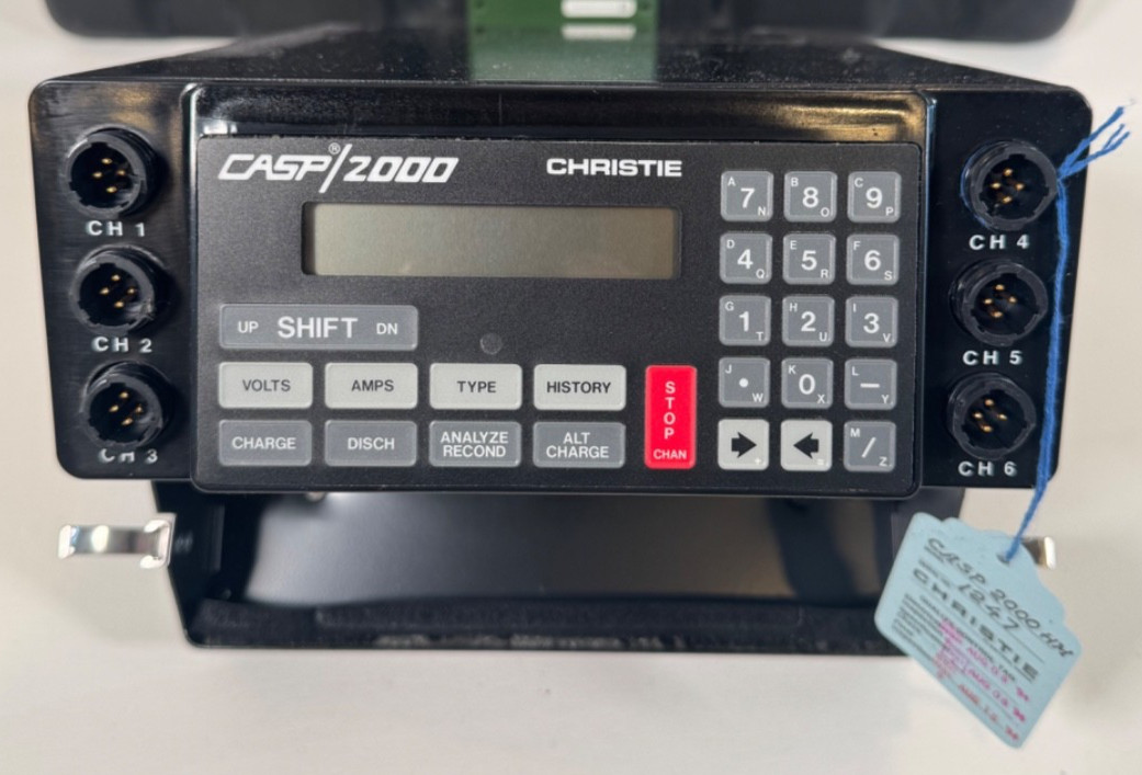 Christie CASP2000H 121379-004 Analyzer Charger w/Case & Cables Complete NEW