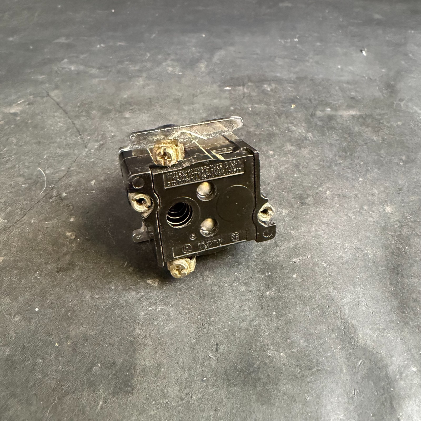CUTLER HAMMER 10250T BLACK PUSHBUTTON ($15 OBO)