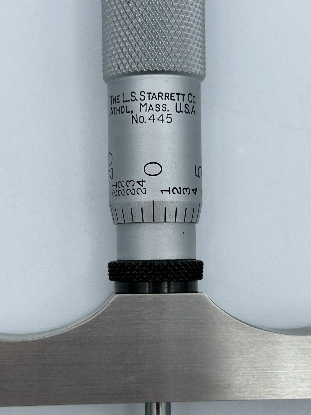 Starrett S906Z Depth Inside Outside Micrometer Set 230, 436, 445 Boxes & Papers