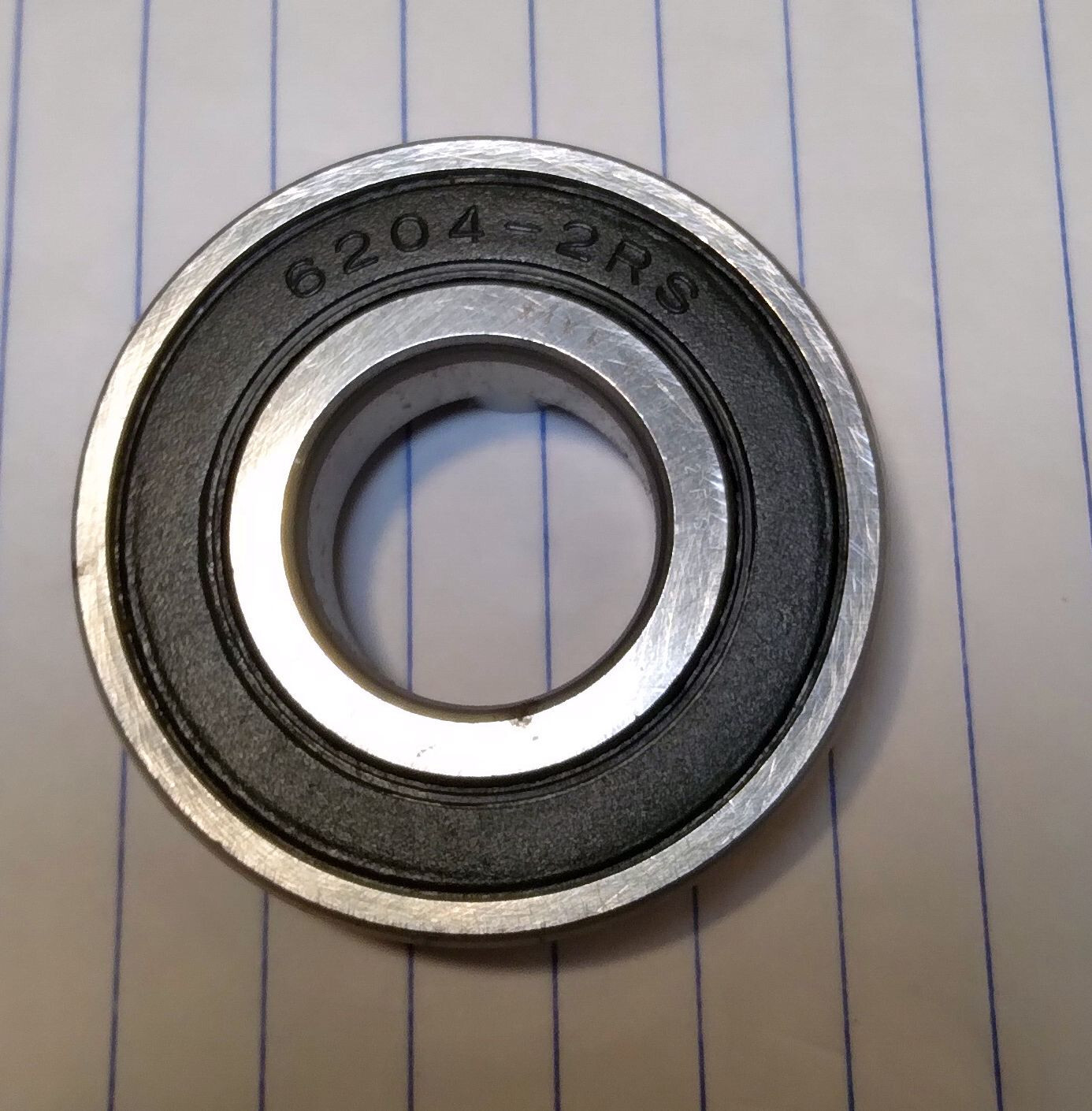 1 NEW XIKE 6204-2RS BALL BEARING NNB ***MAKE OFFER***