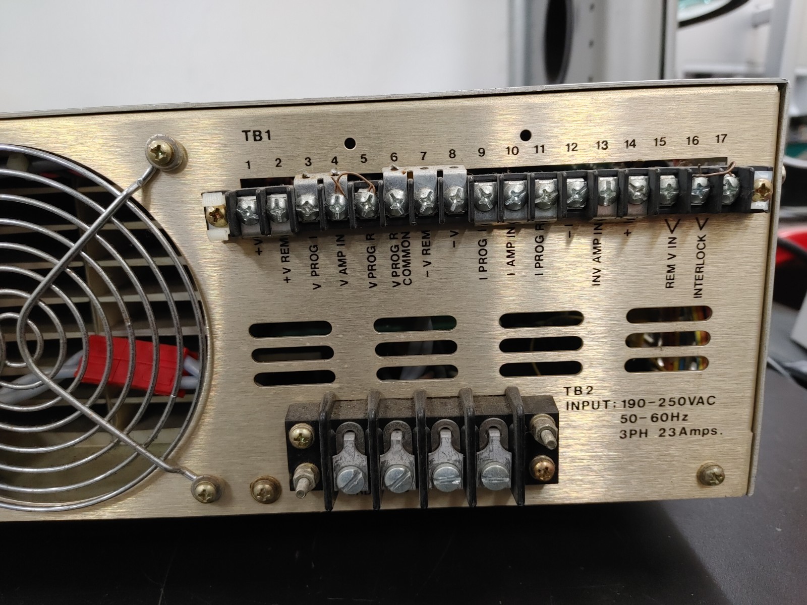 ELECTRONIC MEASUREMENTS EMS 150-33-2-D 00473151 EMS Power Supply EMS 150-33