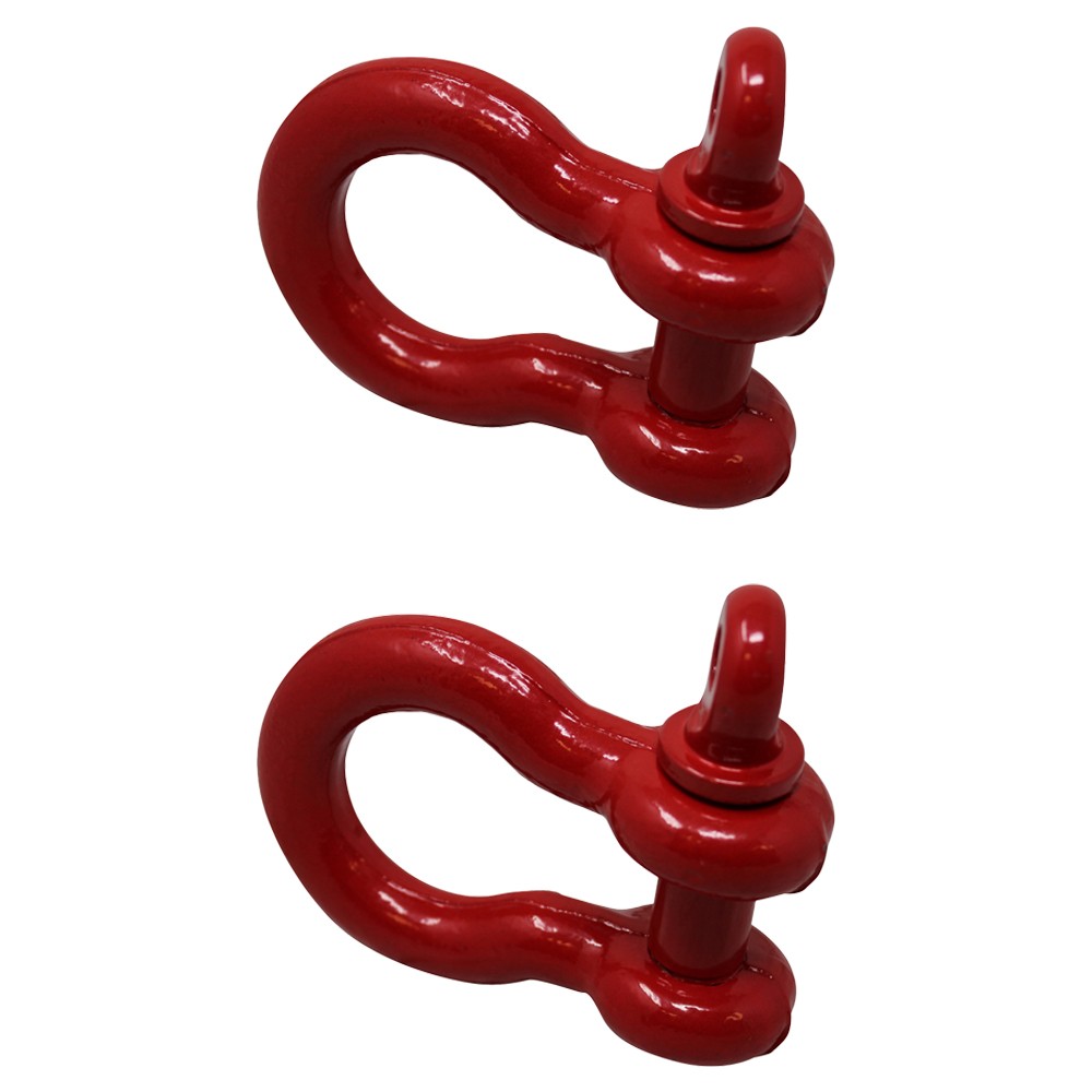 Two 3/4″ Screw Pin Shackles Clevis D Ring Anchor 3.25 TON Lifting Ring Excavator