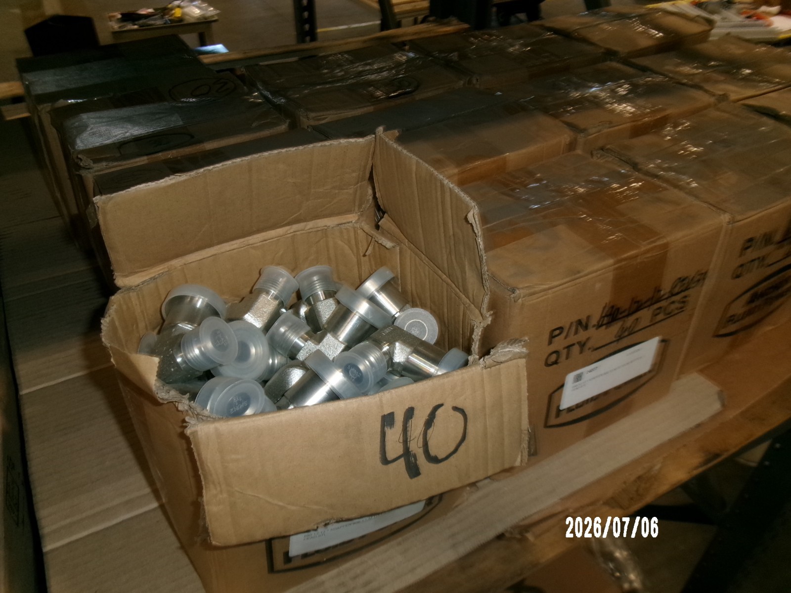 690-12-12 ADAPTER 90E 12JM TO 12C62 SPT FLG HEAD STL